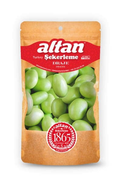 Yeşil Badem Draje 1000 gr